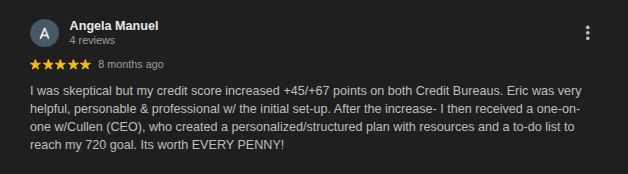 A 5-star review on Rental Kharma.