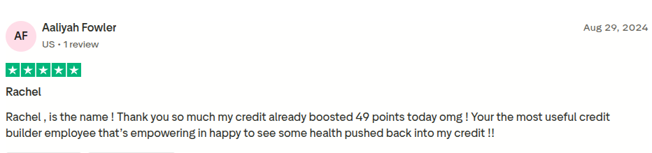 A 5-star review on Rental Kharma.